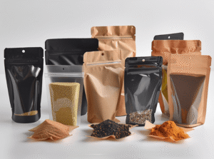 Strong Brand Impact Custom Stand Up Pouches