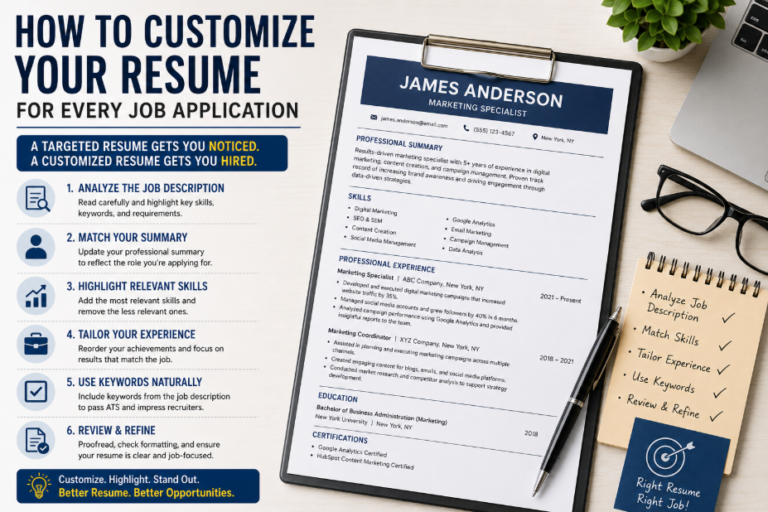 How to Customize Your Resume for Every Job Application